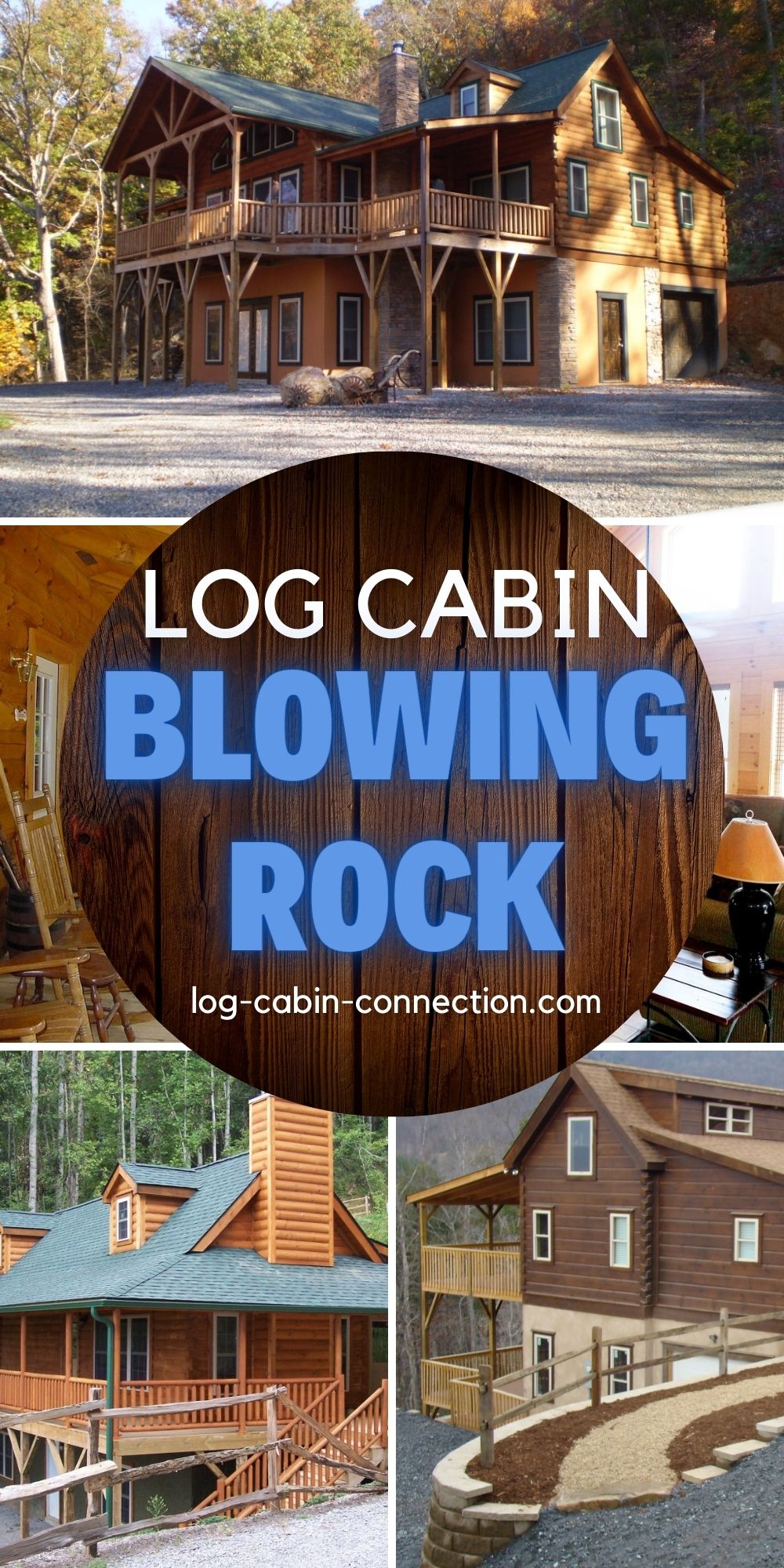 The Blowing Rock Log Cabin Model Has Multiple Variations