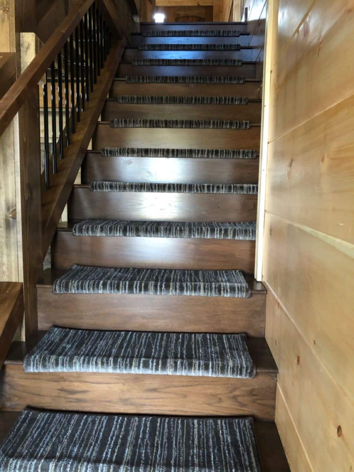 carpet on stairs leading to second level
